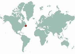 Miquelon in world map